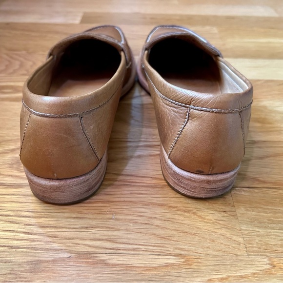 Frye Otis Penny Loafer in Camel size 7.5 leather flats preppy vintage - Picture 4 of 8